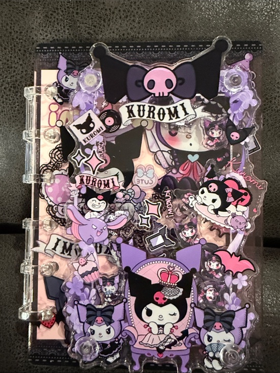 Other - Purple Decorative Kuromi Acrylic Shaker Journal